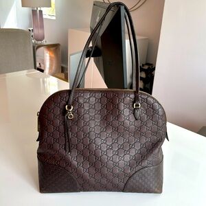 Authentic Gucci Dome Bree Shoulder Bag